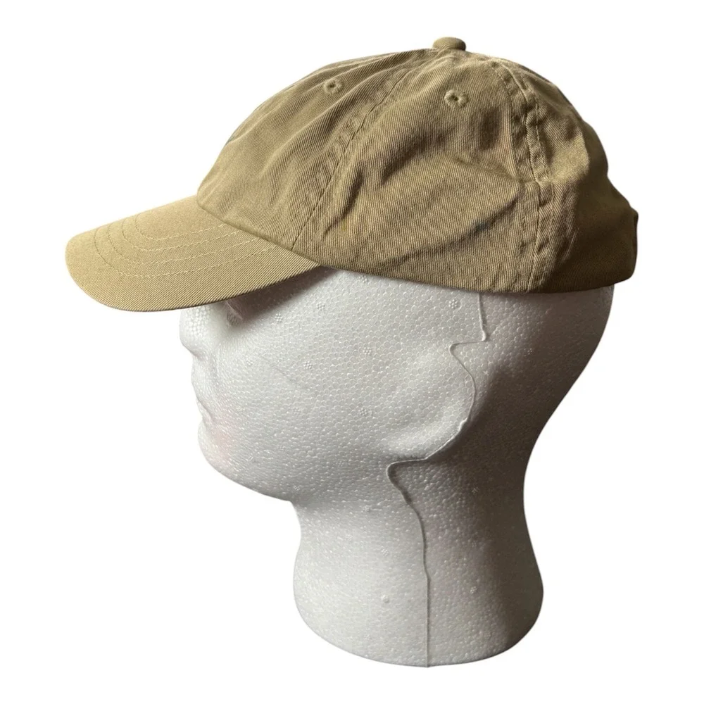 Polo Ralph Lauren Youth Boys Vintage Cap Stretch‎ Strap Tan Cotton  Pony